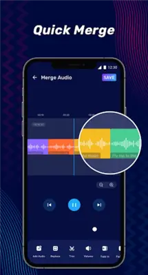 Audio Editor & Music Editor android App screenshot 2